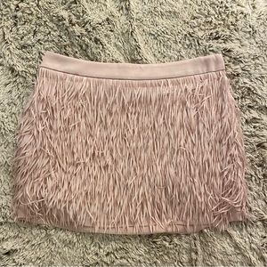 Express Fringe Skirt